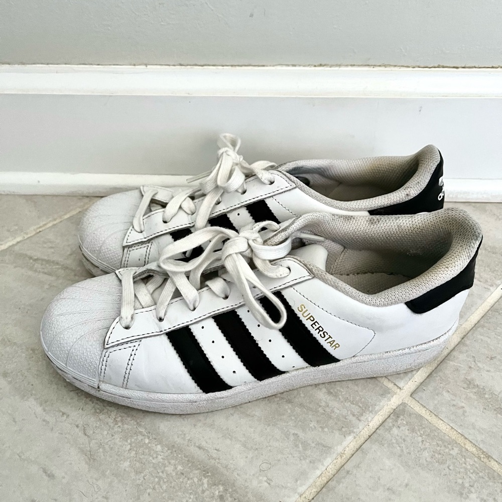 adidas Superstar Shell Tops Toe black and white - Picture 3 of 8